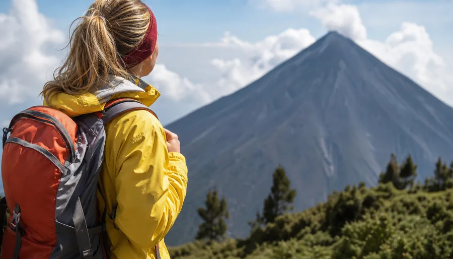 Hiking Acatenango with Extras Jeep Horse Glamping