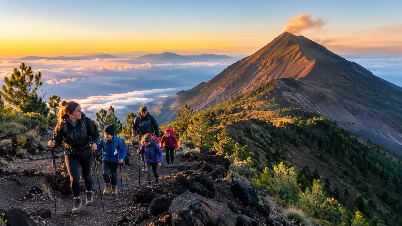 Hiking Acatenango with Kids or Groups