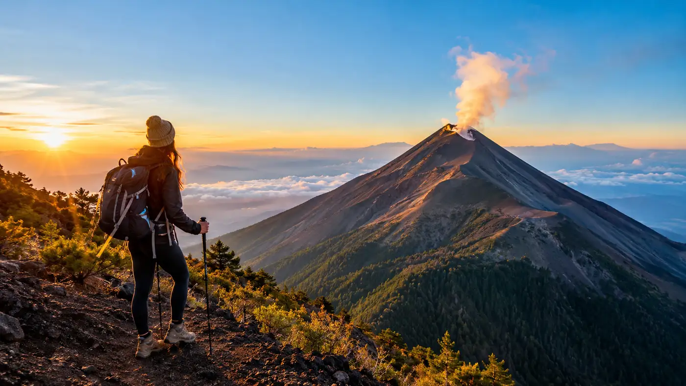 Guide mensuel pour randonner sur le volcan Acatenango