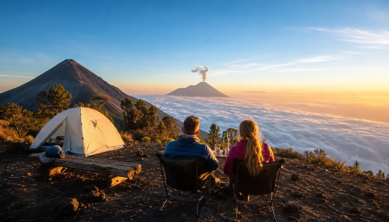 Private Vip Luxury Options on Acatenango Hike